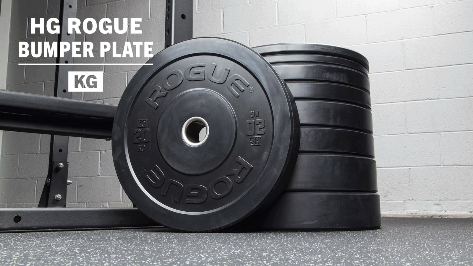 KG Rogue Bumpers - Dead Bounce Bumper Plates - Weightlifting 